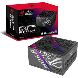 Asus ROG-STRIX-850P-GAMING-E ATX desktop tápegység 850W 80+ Platinum BOX