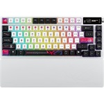 Asus ROG Azoth X Bluetooth / vezeték nélküli angol gaming ROG NX V2 Snow mechanikus billentyűzet fehér-fekete