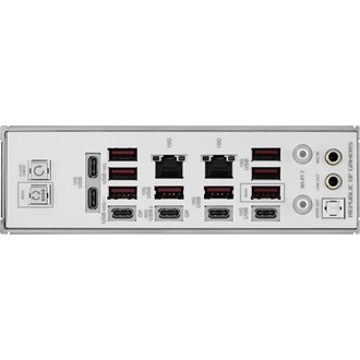 Asus ROG CROSSHAIR X870E GLACIAL desktop alaplap E-ATX