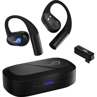 Asus ROG Cetra Open True Wireless gaming fülhallgató headset fekete