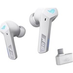 Asus ROG Cetra SpeedNova True Wireless gaming fülhallgató headset fehér