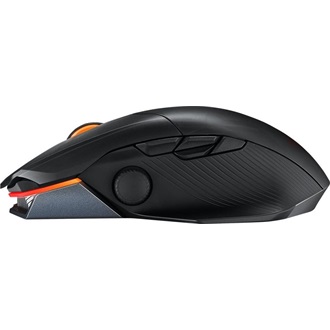 Asus ROG Chakram X Origin optikai USB / Bluetooth / vezeték nélküli gaming egér fekete