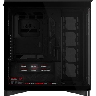 Asus ROG Cronox GR801 táp nélküli ablakos Full Tower számítógépház fekete