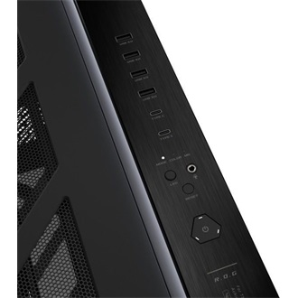 Asus ROG Cronox GR801 táp nélküli ablakos Full Tower számítógépház fekete