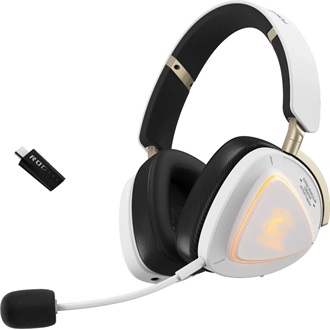 Asus ROG Delta II-JKP gaming fejhallgató headset fehér-fekete