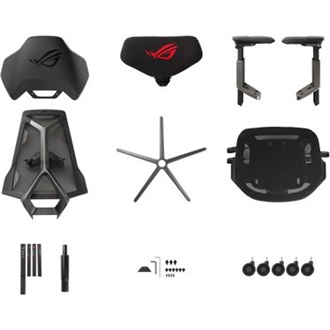 Asus ROG Destrier Ergo gaming szék fekete