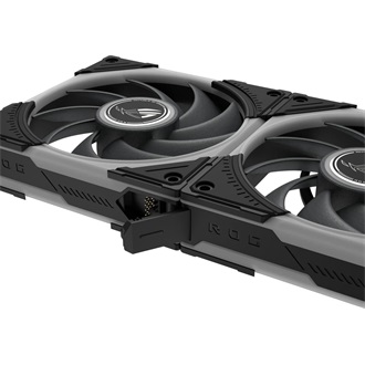 Asus ROG Eurux GR120 rendszerhűtő ventilátor kit fekete