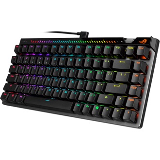 Asus ROG Falchion Ace 75 HE USB magyar ROG HFX V2 Magnetic mechanikus billentyűzet fekete