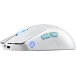 Asus ROG Harpe Ace Aim Lab Edition optikai USB / Bluetooth / vezeték nélküli gaming egér fehér