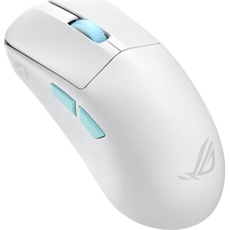 Asus ROG Harpe Ace Aim Lab Edition optikai USB / Bluetooth / vezeték nélküli gaming egér fehér