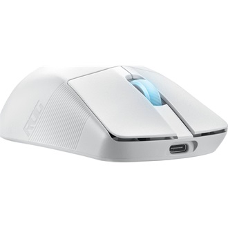 Asus ROG Harpe Ace Aim Lab Edition optikai USB / Bluetooth / vezeték nélküli gaming egér fehér