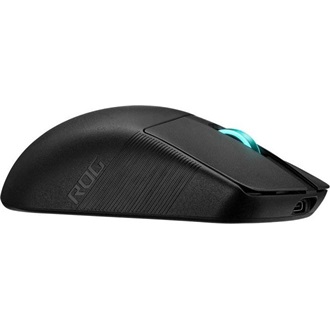 Asus ROG Harpe Ace Aim Lab Edition optikai USB / Bluetooth / vezeték nélküli gaming egér fekete
