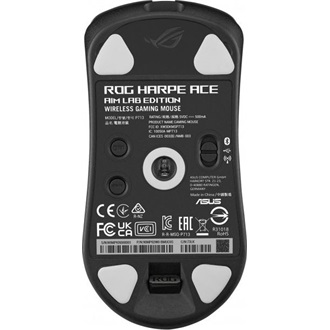 Asus ROG Harpe Ace Aim Lab Edition optikai USB / Bluetooth / vezeték nélküli gaming egér fekete