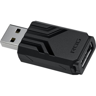 Asus ROG Polling Rate Booster USB-A 2.0 Male adapter fekete