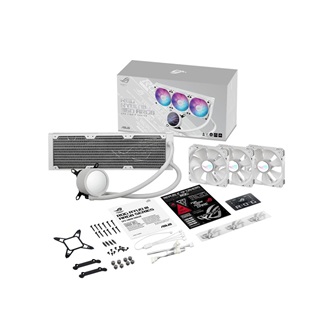 Asus ROG RYUO III 360 ARGB WHITE EDITION processzor vízhűtő fehér