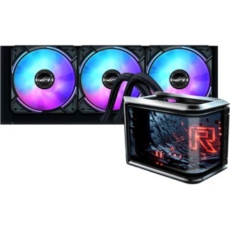 Asus ROG Ryuo IV SLC 360 ARGB processzor vízhűtő fekete