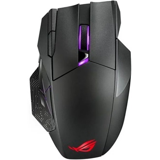 Asus ROG Spatha X optikai USB / vezeték nélküli gaming egér fekete
