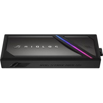 Asus ROG Strix Aiolos M.2 2280 PCIe NVMe / SATA3 USB-C 3.2 Gen2×2 külső ház fekete