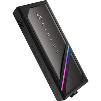Asus ROG Strix Aiolos M.2 2280 PCIe NVMe / SATA3 USB-C 3.2 Gen2×2 külső ház fekete