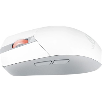 Asus ROG Strix Impact III Wireless optikai Bluetooth / vezeték nélküli gaming egér fehér (Moonlight White)