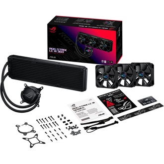 Asus ROG Strix LC III 360 processzor vízhűtő fekete