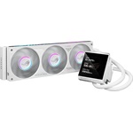 Asus ROG Strix LC IV 360 ARGB LCD White processzor vízhűtő fehér