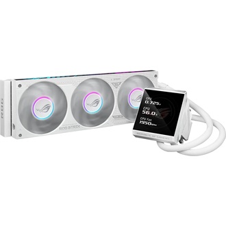 Asus ROG Strix LC IV 360 ARGB LCD White processzor vízhűtő fehér