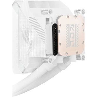 Asus ROG Strix LC IV 360 ARGB LCD White processzor vízhűtő fehér