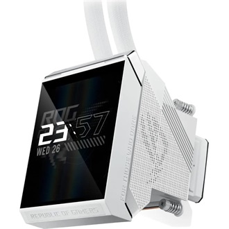 Asus ROG Strix SLC IV 360 ARGB LCD White processzor vízhűtő fehér