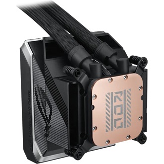 Asus ROG Strix SLC IV 360 ARGB LCD processzor vízhűtő fekete