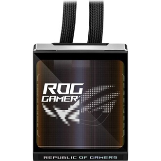 Asus ROG Strix SLC IV 360 ARGB LCD processzor vízhűtő fekete