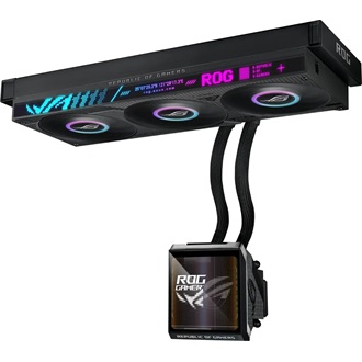 Asus ROG Strix SLC IV 360 ARGB LCD processzor vízhűtő fekete