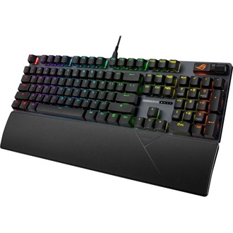 Asus ROG Strix Scope II X USB magyar ROG NX V2 Snow mechanikus billentyűzet fekete