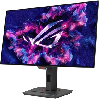 Asus ROG Strix XG27AQDMG Gen2 26.5" White OLED gaming monitor fekete 240Hz