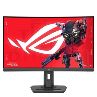 Asus ROG Strix XG27WCMS 27" ívelt VA LED gaming monitor fekete 280Hz FreeSync Premium / ELMB Sync (USB-C: 15W)
