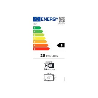 Asus ROG Strix XG27WCMS 27" ívelt VA LED gaming monitor fekete 280Hz FreeSync Premium / ELMB Sync (USB-C: 15W)