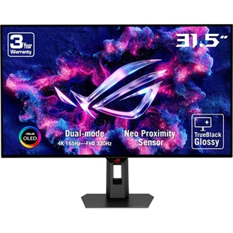 Asus ROG Strix XG32UCWG 31.5" OLED gaming monitor fekete 165Hz G-Sync / FreeSync Premium Pro (USB-C: 15W)