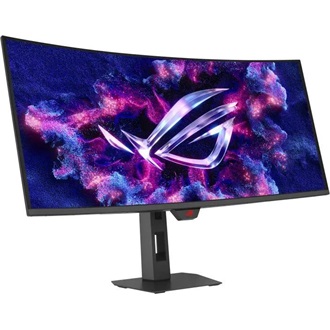 Asus ROG Strix XG34WCDG 34" ívelt Quantum Dot OLED gaming monitor fekete 175Hz G-Sync / FreeSync Premium (USB-C: 15W)