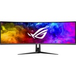 Asus ROG Swift PG49WCD 49" ívelt OLED gaming monitor fekete 144Hz G-Sync / FreeSync Premium Pro (USB-C: 90W; KVM)