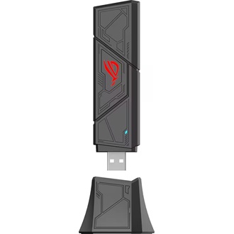 Asus ROG USB-BE92 BE6500 6,5Gb/s USB-A Tri-Band Wi-Fi gaming hálózati adapter