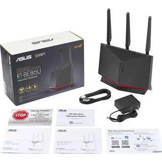Asus RT-BE86U BE6800 Dual-Band Wi-Fi USB-4G/LTE gaming router
