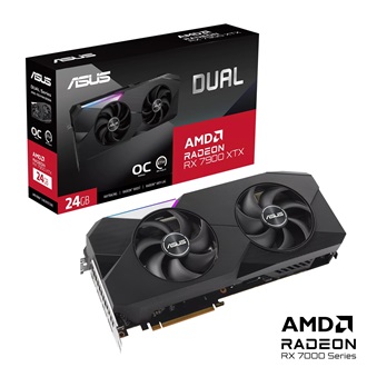 Asus Radeon RX 7900 XTX Dual OC 24GB GDDR6 384-bit grafikus kártya