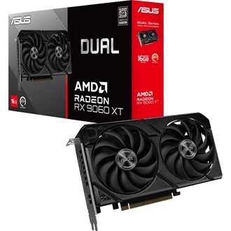 Asus Radeon RX 9060 XT Dual 16GB GDDR6 128-bit grafikus kártya