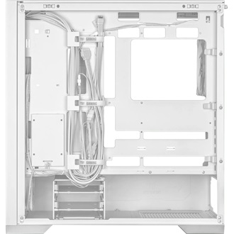 Asus TUF Gaming GT302 TG ARGB WHITE táp nélküli ablakos Mid Tower számítógépház fehér
