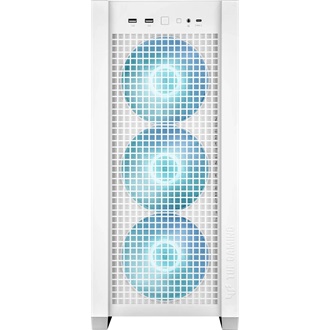 Asus TUF Gaming GT302 TG ARGB WHITE táp nélküli ablakos Mid Tower számítógépház fehér