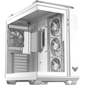 Asus TUF Gaming GT502 Horizon táp nélküli ablakos Mid Tower számítógépház fehér
