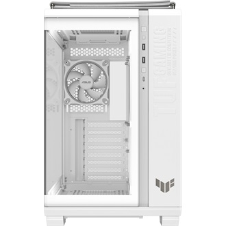 Asus TUF Gaming GT502 Horizon táp nélküli ablakos Mid Tower számítógépház fehér