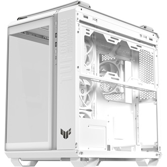 Asus TUF Gaming GT502 Horizon táp nélküli ablakos Mid Tower számítógépház fehér