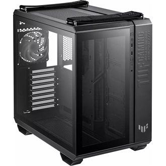 Asus TUF Gaming GT502 Plus táp nélküli ablakos Mid Tower számítógépház fekete