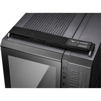 Asus TUF Gaming GT502 Plus táp nélküli ablakos Mid Tower számítógépház fekete